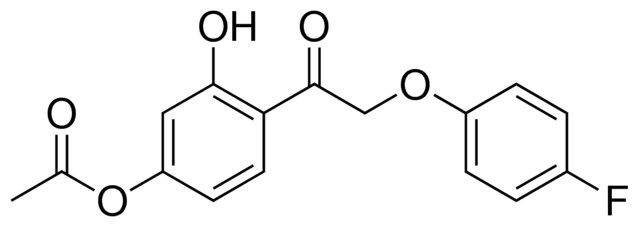 4-((4-FLUOROPHENOXY)ACETYL)-3-HYDROXYPHENYL ACETATE