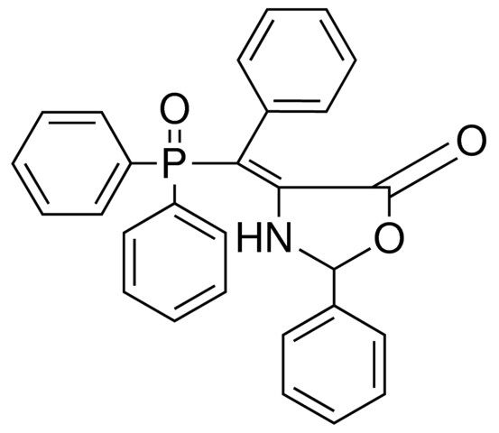 4-((DIPHENYL-PHOSPHINOYL)-PHENYL-METHYLENE)-2-PHENYL-OXAZOLIDIN-5-ONE