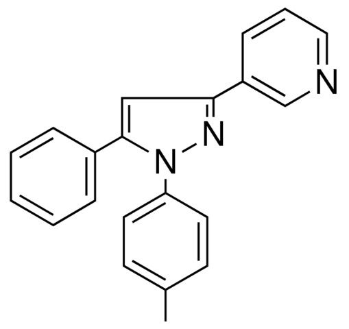 3-(5-PHENYL-1-P-TOLYL-1H-PYRAZOL-3-YL)-PYRIDINE