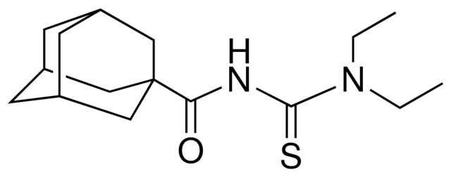 3-(ADAMANTANE-1-CARBONYL)-1,1-DIETHYL-THIOUREA