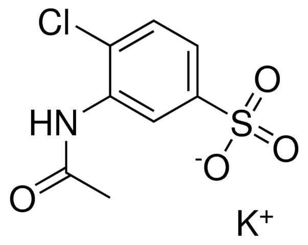 3-ACETAMIDO-4-CHLOROBENZENESULFONIC ACID, POTASSIUM SALT