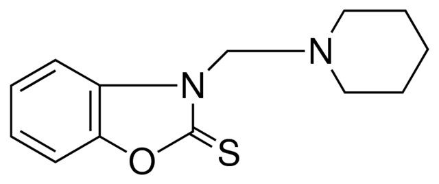 3-(PIPERIDINOMETHYL)BENZOXAZOLE-2(3H)-THIONE