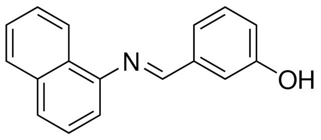 3-(NAPHTHALEN-1-YLIMINOMETHYL)-PHENOL