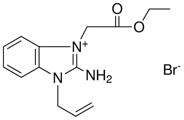 3-ALLYL-2-AMINO-1-ETHOXYCARBONYLMETHYL-3H-BENZOIMIDAZOL-1-IUM, BROMIDE