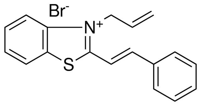 3-ALLYL-2-STYRYL-BENZOTHIAZOL-3-IUM, BROMIDE