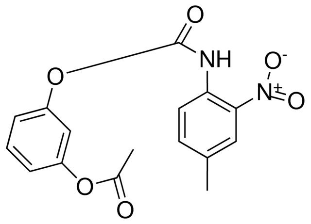 3-ACETOXYPHENYL N-(4-METHYL-2-NITROPHENYL)CARBAMATE