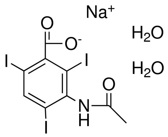 3-ACETAMIDO-2,4,6-TRIIODOBENZOIC ACID, SODIUM SALT DIHYDRATE