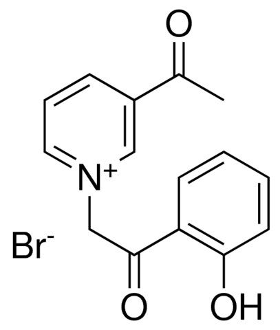 3-ACETYL-1-(2-(2-HYDROXY-PHENYL)-2-OXO-ETHYL)-PYRIDINIUM, BROMIDE