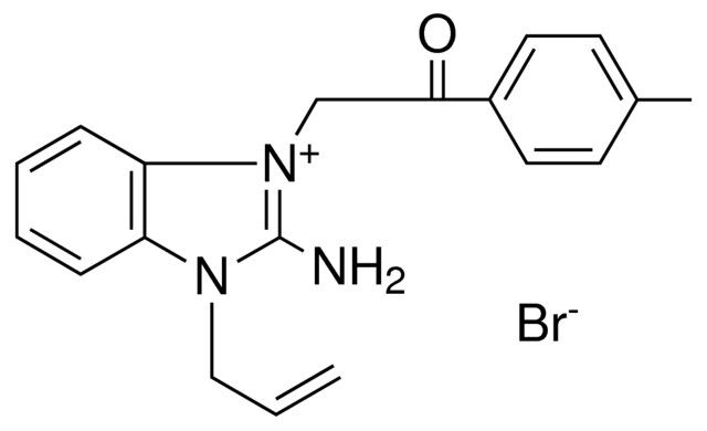 3-ALLYL-2-AMINO-1-(2-OXO-2-P-TOLYL-ETHYL)-3H-BENZOIMIDAZOL-1-IUM, BROMIDE