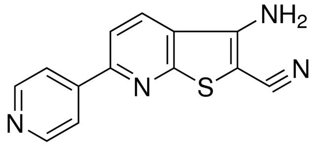 3-AMINO-6-(4-PYRIDINYL)THIENO(2,3-B)PYRIDINE-2-CARBONITRILE