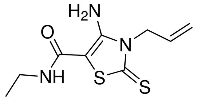 3-ALLYL-4-AMINO-N-ETHYL-2-THIOXO-2,3-DIHYDRO-1,3-THIAZOLE-5-CARBOXAMIDE