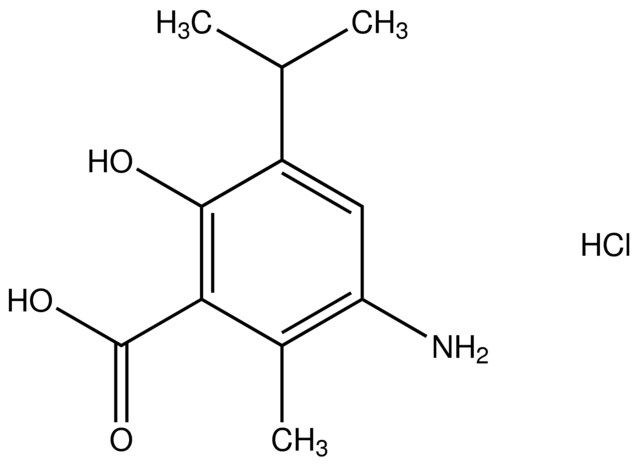 3-amino-6-hydroxy-5-isopropyl-2-methylbenzoic acid hydrochloride