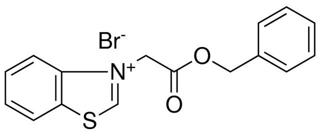 3-BENZYLOXYCARBONYLMETHYL-BENZOTHIAZOL-3-IUM, BROMIDE