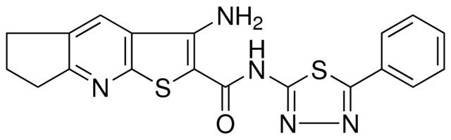 3-AMINO-N-(5-PHENYL-1,3,4-THIADIAZOL-2-YL)-6,7-DIHYDRO-5H-CYCLOPENTA[B]THIENO[3,2-E]PYRIDINE-2-CARBOXAMIDE