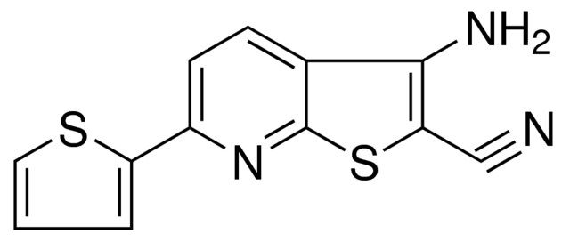 3-AMINO-6-THIOPHEN-2-YL-THIENO(2,3-B)PYRIDINE-2-CARBONITRILE