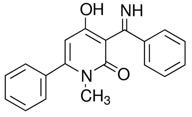 3-BENZIMIDOYL-4-HYDROXY-1-METHYL-6-PHENYLPYRIDIN-2(1H)-ONE