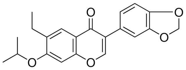 3-BENZO(1,3)DIOXOL-5-YL-6-ETHYL-7-ISOPROPOXY-CHROMEN-4-ONE