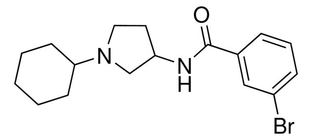 3-Bromo-N-(1-cyclohexyl-3-pyrrolidinyl)benzamide