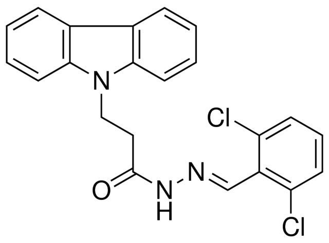 3-CARBAZOL-9-YL-PROPIONIC ACID (2,6-DICHLORO-BENZYLIDENE)-HYDRAZIDE