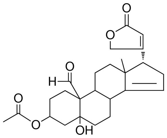 3-BETA-ACETOXY-5-HYDROXY-19-OXO-5-BETA,17-ALPHA-CARDA-14,20(22)-DIENOLIDE