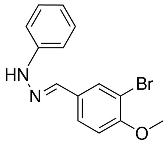 3-BROMO-4-METHOXYBENZALDEHYDE PHENYLHYDRAZONE