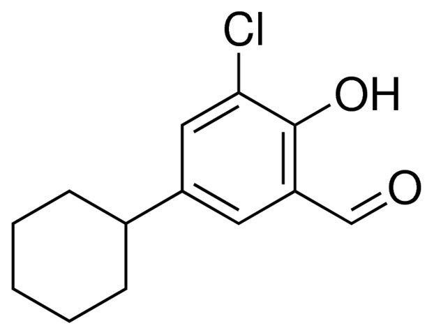 3-CHLORO-5-CYCLOHEXYL-2-HYDROXYBENZALDEHYDE