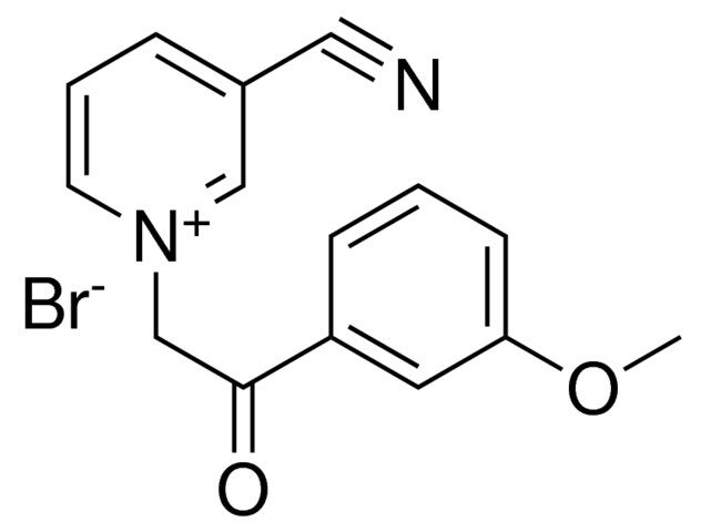 3-CYANO-1-(2-(3-METHOXYPHENYL)-2-OXOETHYL)PYRIDINIUM BROMIDE