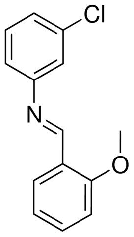 3-CHLORO-N-(2-METHOXYBENZYLIDENE)ANILINE