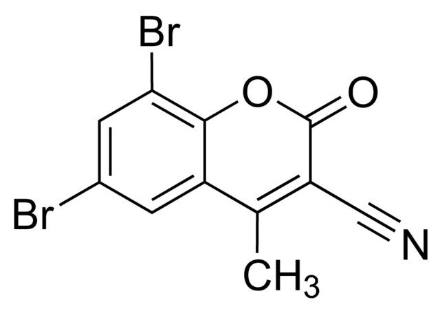 3-Cyano-6,8-dibromo-4-methylcoumarin