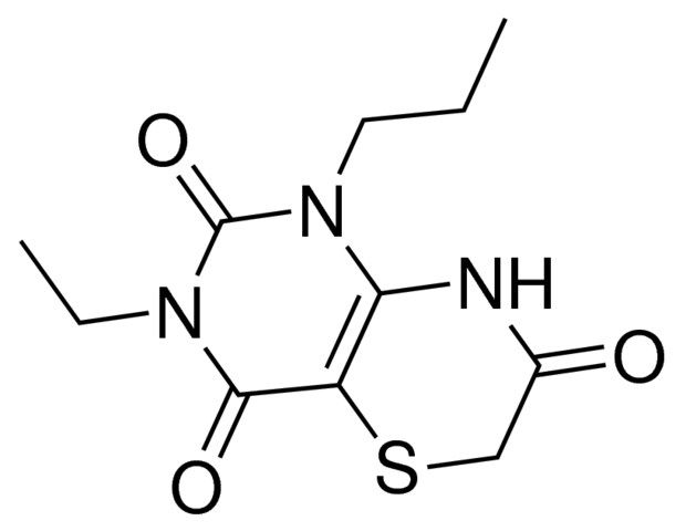 3-ethyl-1-propyl-1H-pyrimido[5,4-b][1,4]thiazine-2,4,7(3H,6H,8H)-trione