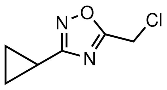 3-Cyclopropyl-5-chloromethyl-1,2,4-oxadiazole