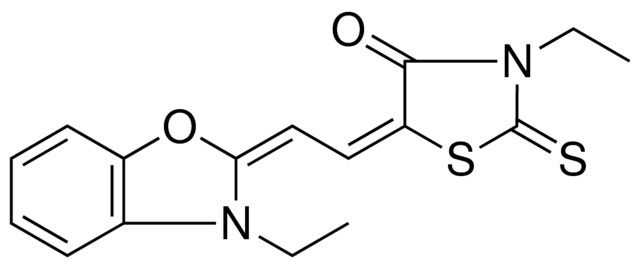 3-ET-5-(2-(3-ET-3H-BENZOOXAZOL-2-YLIDENE)-ETHYLIDENE)-2-THIOXO-THIAZOLIDIN-4-ONE