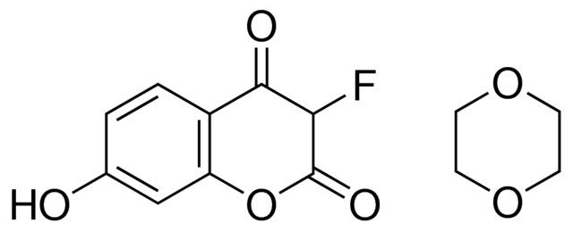 3-FLUORO-7-HYDROXY-CHROMAN-2,4-DIONE, COMPOUND WITH (1,4)DIOXANE