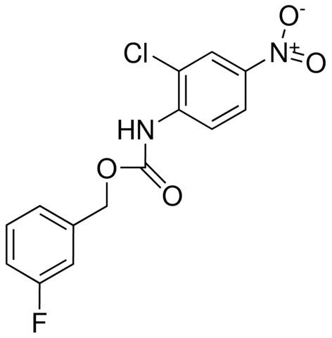 3-FLUOROBENZYL N-(2-CHLORO-4-NITROPHENYL)CARBAMATE