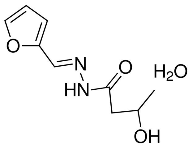 3-HYDROXYBUTYRIC (FURFURYLIDENE)HYDRAZIDE MONOHYDRATE