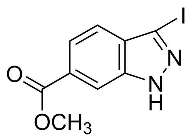 3-Iodo-1<i>H</i>-indazole-6-carboxylic acid methyl ester