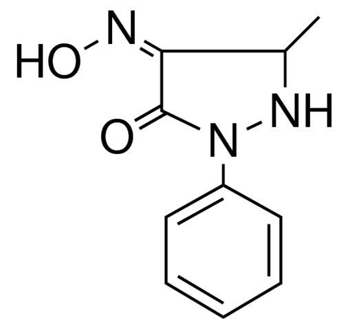 3-METHYL-1-PHENYL-4,5-PYRAZOLIDINEDIONE 4-OXIME