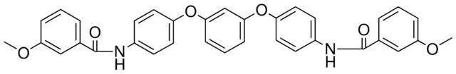 3-METHOXY-N-[4-(3-{4-[(3-METHOXYBENZOYL)AMINO]PHENOXY}PHENOXY)PHENYL]BENZAMIDE