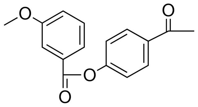 3-METHOXY-BENZOIC ACID 4-ACETYL-PHENYL ESTER