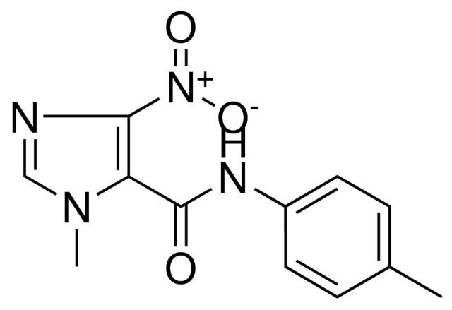 3-METHYL-5-NITRO-3H-IMIDAZOLE-4-CARBOXYLIC ACID P-TOLYLAMIDE