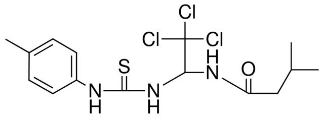 3-METHYL-N-(2,2,2-TRICHLORO-1-(3-P-TOLYL-THIOUREIDO)-ETHYL)-BUTYRAMIDE