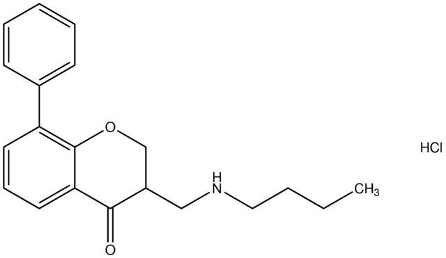 3-[(butylamino)methyl]-8-phenyl-2,3-dihydro-4H-chromen-4-one hydrochloride