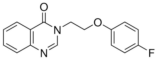 3-[2-(4-FLUOROPHENOXY)ETHYL]-4(3H)-QUINAZOLINONE