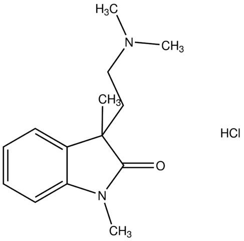 3-[2-(dimethylamino)ethyl]-1,3-dimethyl-1,3-dihydro-2H-indol-2-one hydrochloride