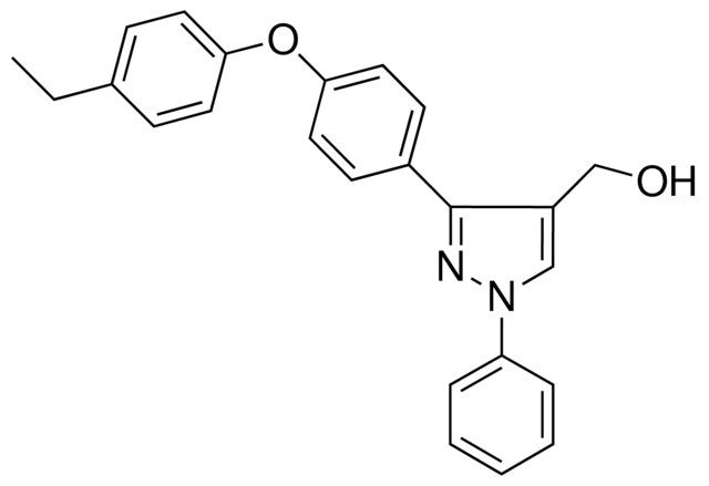 {3-[4-(4-ETHYLPHENOXY)PHENYL]-1-PHENYL-1H-PYRAZOL-4-YL}METHANOL