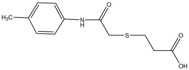 3-({2-[(4-Methylphenyl)amino]-2-oxoethyl}thio)propanoic acid