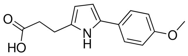 3-[5-(4-methoxyphenyl)-1H-pyrrol-2-yl]propanoic acid