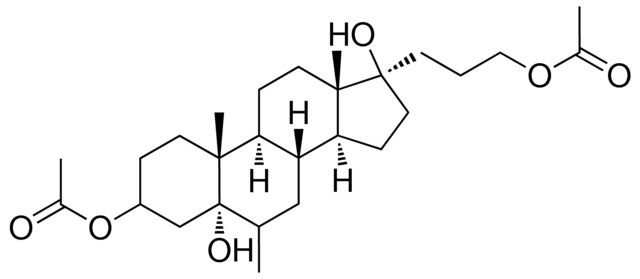 3-((5S,8S,9S,10R,13S,14S,17R)-3-acetoxy-5,17-dihydroxy-6,10,13-trimethylhexadecahydro-1H-cyclopenta[a]phenanthren-17-yl)propyl acetate