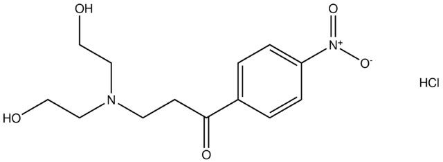 3-[bis(2-hydroxyethyl)amino]-1-(4-nitrophenyl)-1-propanone hydrochloride