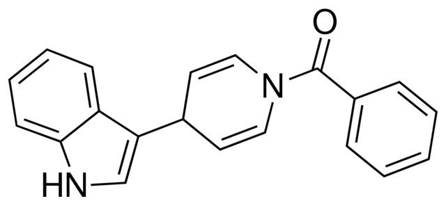 3-(1-benzoyl-1,4-dihydro-4-pyridinyl)-1H-indole